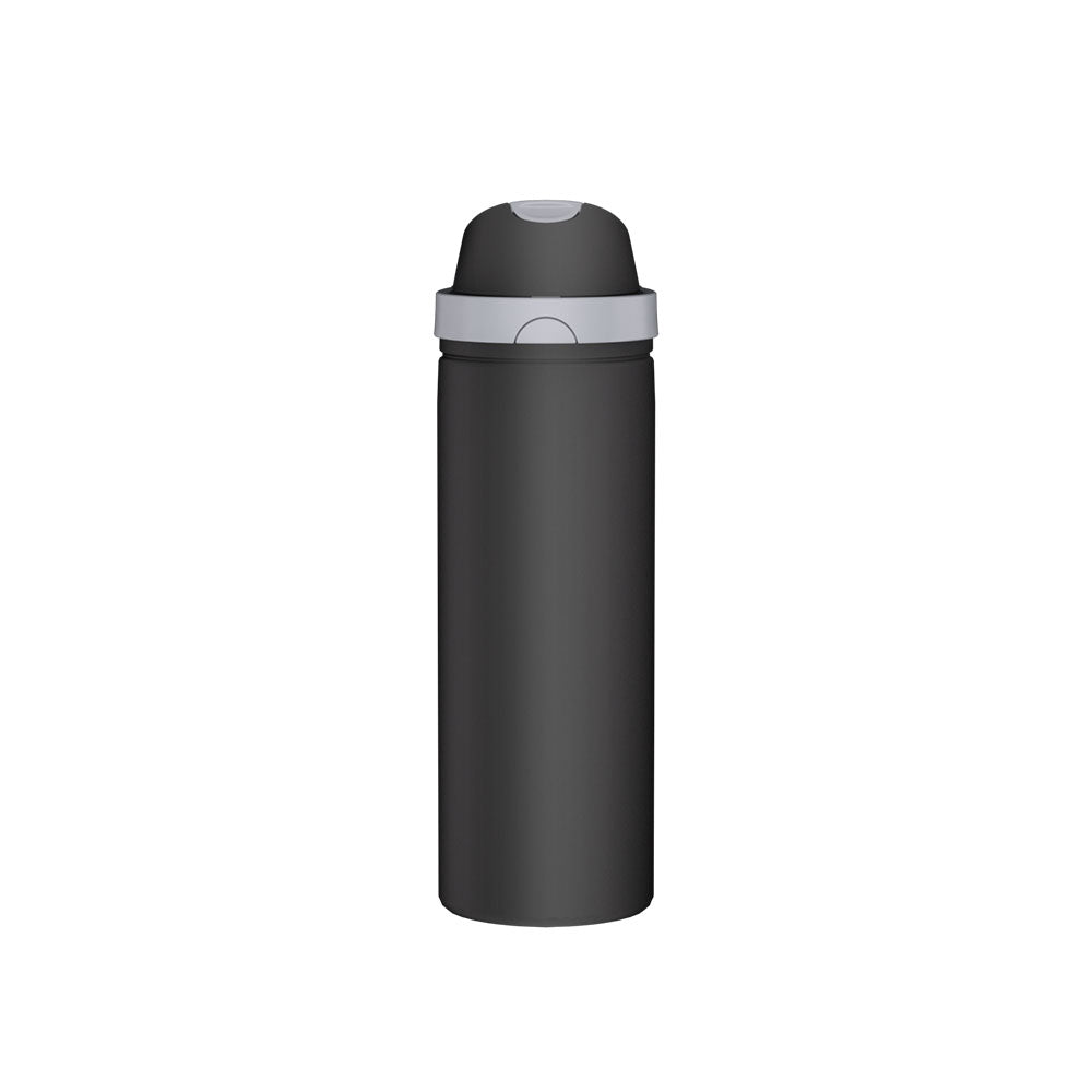 2-in-1 White Hydration Water Bottle