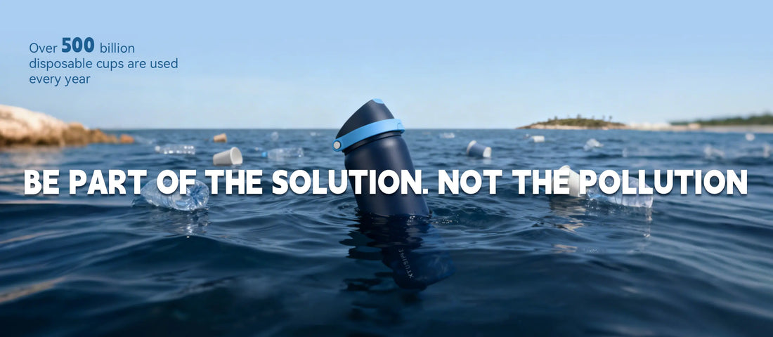 Water Bottle vs. Disposable Cups