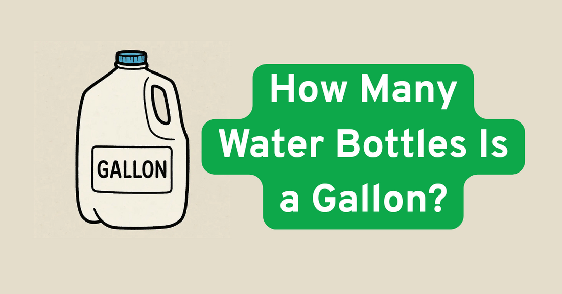 How Many Water Bottles Is a Gallon? - Xtusimple