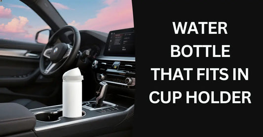 Water Bottle That Fits in Cup Holder for On-the-Go Hydration - Xtusimple