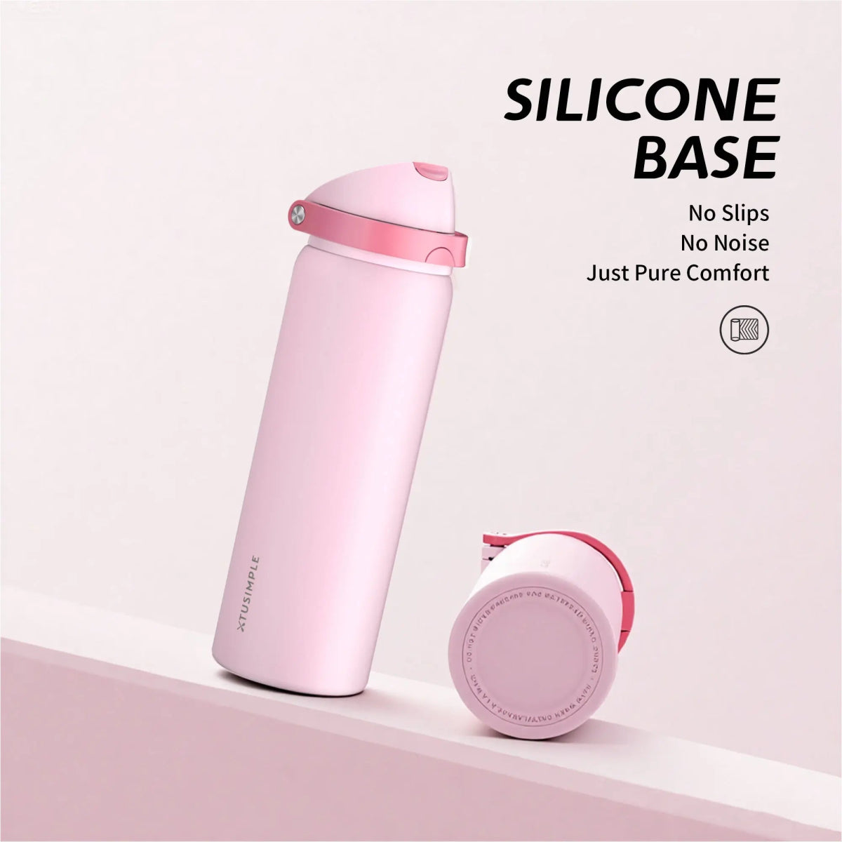 2 - in - 1 Black Hydration Water Bottle - Xtusimple