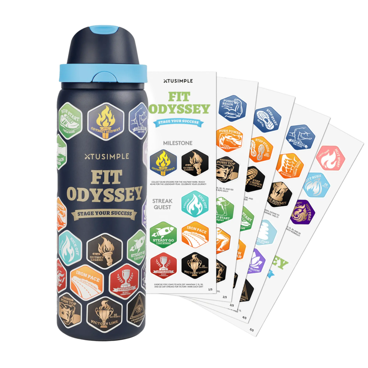 Fit Odyssey Water Bottle - Xtusimple