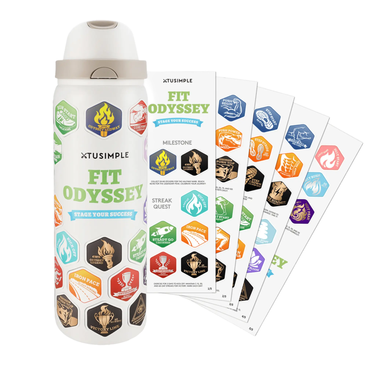 Fit Odyssey Water Bottle - Xtusimple